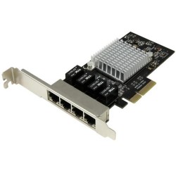 StarTech 4 PUERTOS GIGABIT TARJETA DE RED CON INTEL I350-AM4 CHIP PCIE