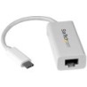 StarTech USB TYPEC TO GIGABIT ADAPTADOR W NATIVO DRIVER SOPORTE BLANCO