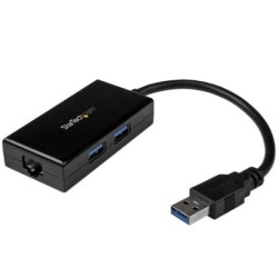 StarTech USB 3.0 ADAPTADOR ETHERNET CON 2 PUERTOS HUB NATIVO DRIVER SO