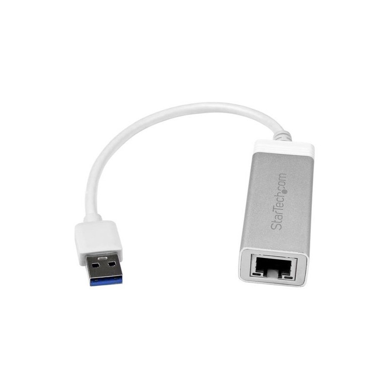 StarTech USB 3.0 ADAPTADOR ETHERNET SLEEK ALUMINIO DESIGN PLATA FINISH