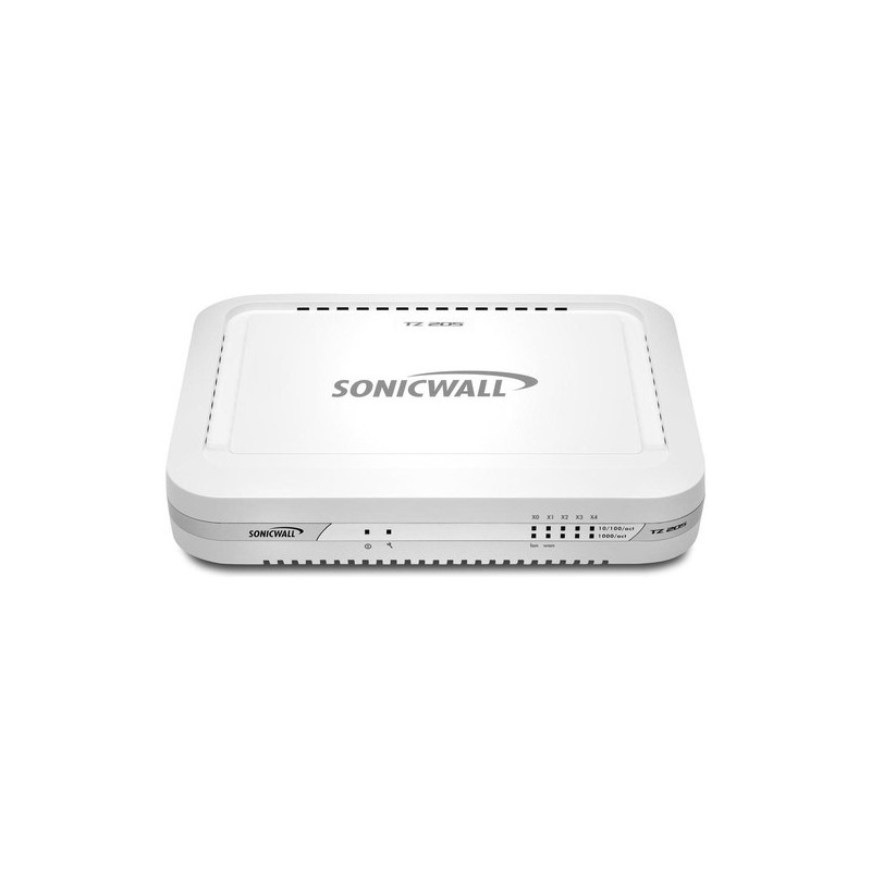 TZ 205 SONICWALL FIREWALL 5 PUERTOS GIGABIT