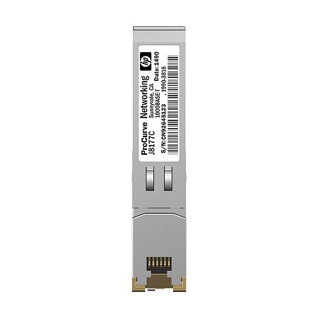 HP X120 1G SFP RJ45 T TRANSCEPTOR