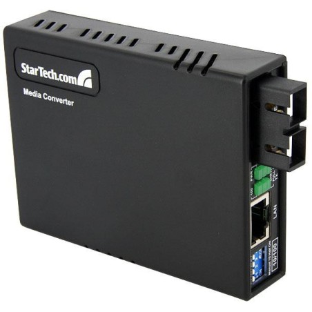 StarTech CONVERSOR DE MEDIOS ETHERNET SC ETHERNET RJ45 A FIBRA MM 2KM