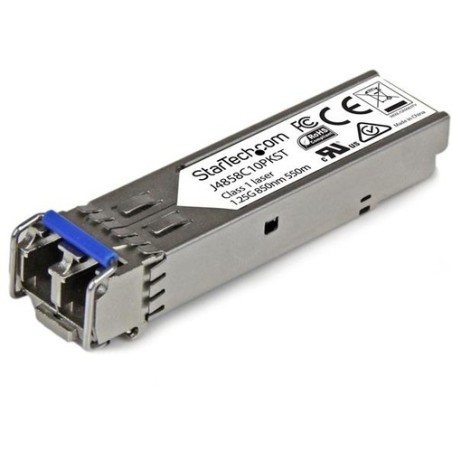 StarTech TRANSCEPTOR GIGABIT FIBER SFP J4858C COMPATIBLE MM LC 10 UNID