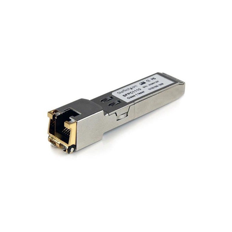 StarTech TRANSCEPTOR RJ45 GIGABIT COBRE SFP MODULO MINI-GBIC 100M