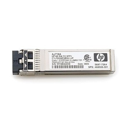 HP 8GB SHORT WAVE FC SFP+ 1 PACK