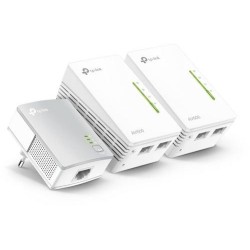 TP-Link EXTENSOR WIFI AV500 2 PUERTOS POWERLINE TL-WPA4220 Y TL-PA4010