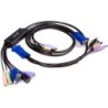 StarTech SWITCH CONMUTADOR KVM 2 PUERTOS DE CABLE VGA CON AUDIO USB