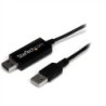 StarTech CABLE SWITCH CONMUTADOR KM USB 2 PUERTOS TRANSFERENCIA DATOS