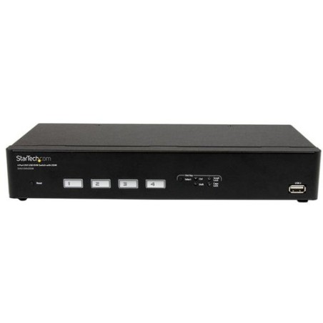 StarTech 4 PUERTOS DVI USB KVM SWITCH CON CABLES - USB DDM SWITCH