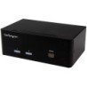 StarTech DUAL VGA KVM SWITCH CON AUDIO USB HUB 2 PUERTOS USB 2.0