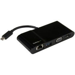 StarTech USB-C MULTIPORT ADAPTADOR PARA LAP 4K HDMI OR VGA - USB 3.0