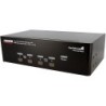 StarTech CONMUTADOR SWITCH KVM 4 PUERTOS DUALHEAD DVI VGA AUDIO USB