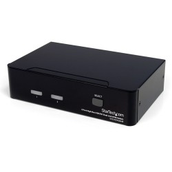 StarTech CONMUTADOR SWITCH KVM 2 PUERTOS DVI DUALHEAD AUDIO USB 2.0