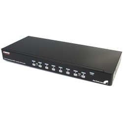 StarTech KIT CONMUTADOR KVM USB DE 8 PUERTOS EN ESTANTE RACK DE 1U