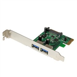 StarTech 2 PUERTOS USB 3 PCIE CONTROLADOR CARD CON UASP - 5GBPS USB 3 