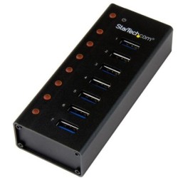 StarTech 7 PUERTOS USB 3 HUB - DESK / WALL - COMPACT AND DURABLE FOR T