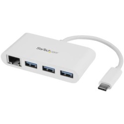 StarTech 3 PUERTOS USB 3.0 HUB CON GBE - USB-C