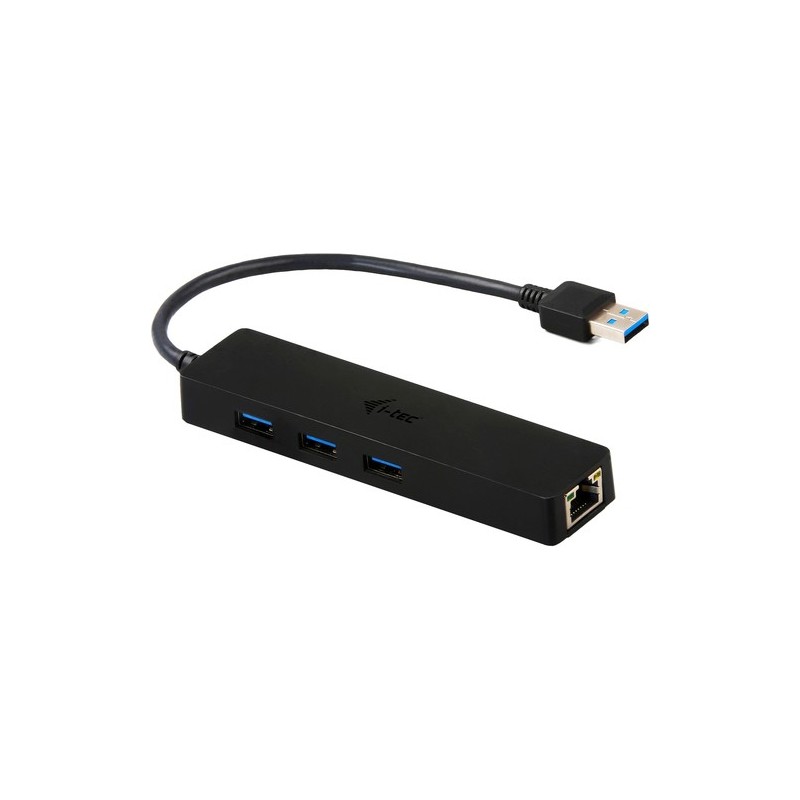 i-TEC ADAPTADOR USB-A 3.0 A RJ45 ETHERNET USB-A 3.0 3 PUERTOS