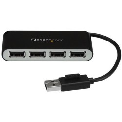 StarTech 4 PUERTOS USB 2.0 HUB - PORTABLE USB - MINI USB