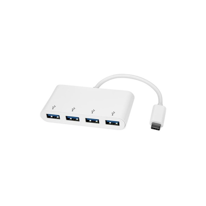 StarTech 4 PUERTOS HUB - USB-C A 4X USB-A USB 3.0 BUS POWER