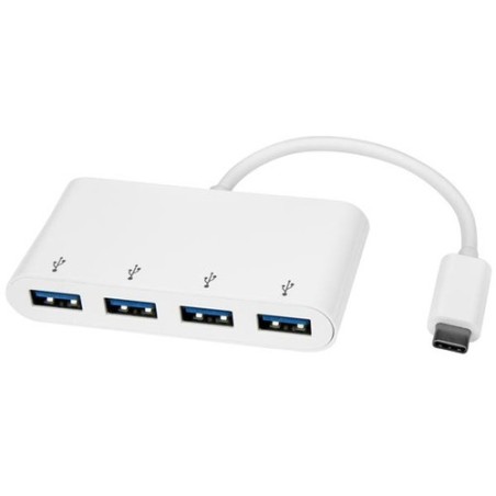 StarTech 4 PUERTOS HUB - USB-C A 4X USB-A USB 3.0 BUS POWER