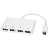 StarTech 4 PUERTOS HUB - USB-C A 4X USB-A USB 3.0 BUS POWER