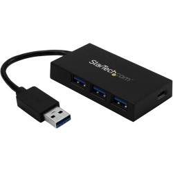 StarTech 4 PUERTOS USB HUB - USB-A A USB-A Y USB-C - CON ADAPTADOR DE 