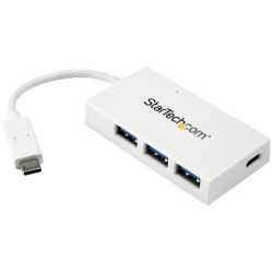 StarTech 4 PUERTOS HUB USB-C A USB-A 3.0 BLANCO