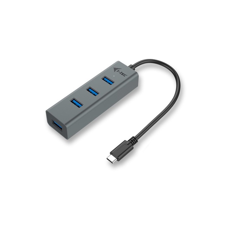 i-TEC HUB 4 PUERTOS USB-C METAL