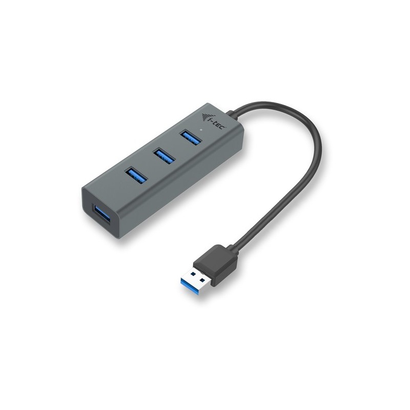 i-TEC HUB 4 PUERTOS USB 3.0 METAL