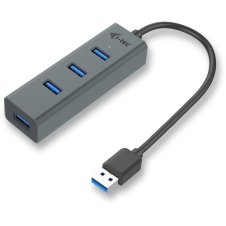 i-TEC HUB 4 PUERTOS USB 3.0 METAL