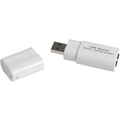 StarTech ADAPTADOR USB DE AUDIO ESTEREO TARJETA SONIDO EXTERNA MAC PC