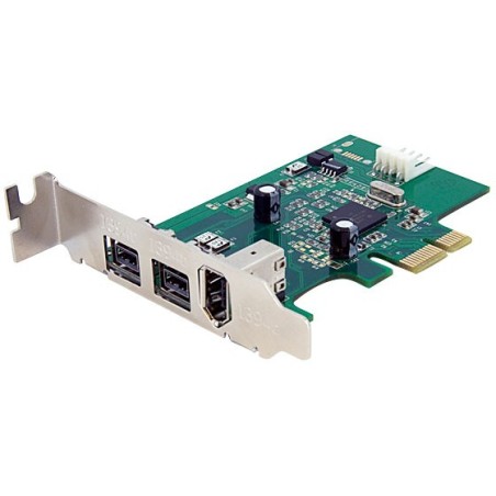 StarTech TARJETA PCI EXPRESS ADAPTADORA FIREWIRE 2X 1394B 1X 1394A LP