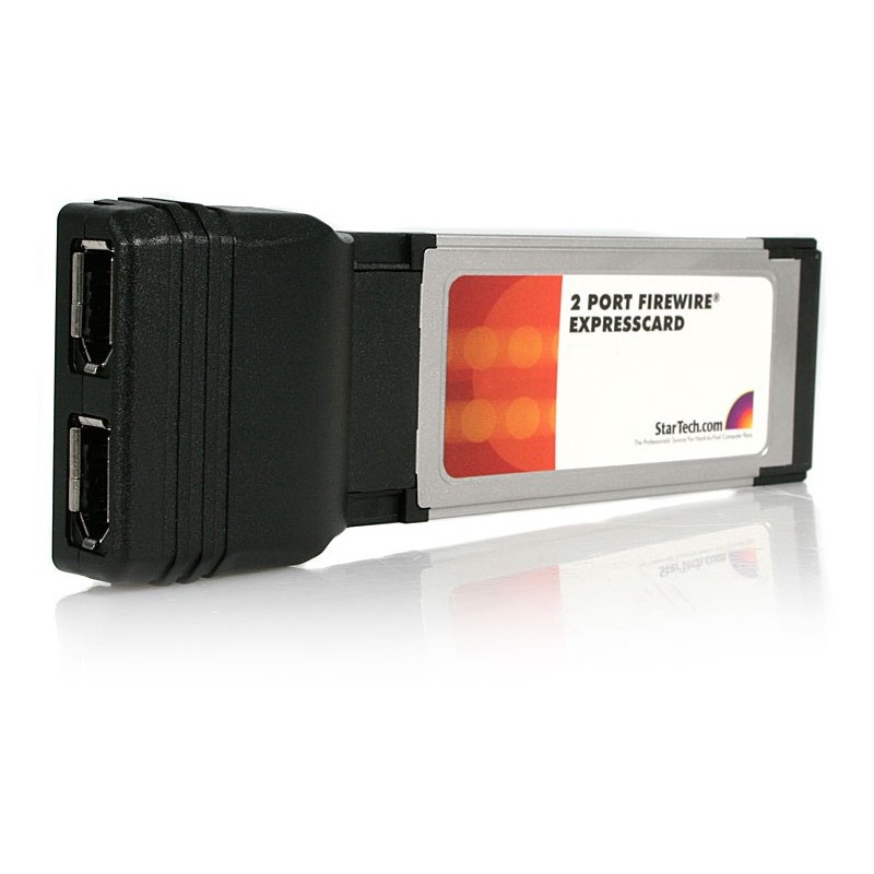 StarTech TARJETA ADAPTADOR EXPRESSCARD 2 PUERTOS FIREWIRE 1394A MAC PC