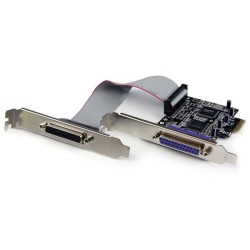 StarTech TARJETA ADAPTADOR PCI EXPRESS 2 PUERTOS PARALELO PERFIL BAJO