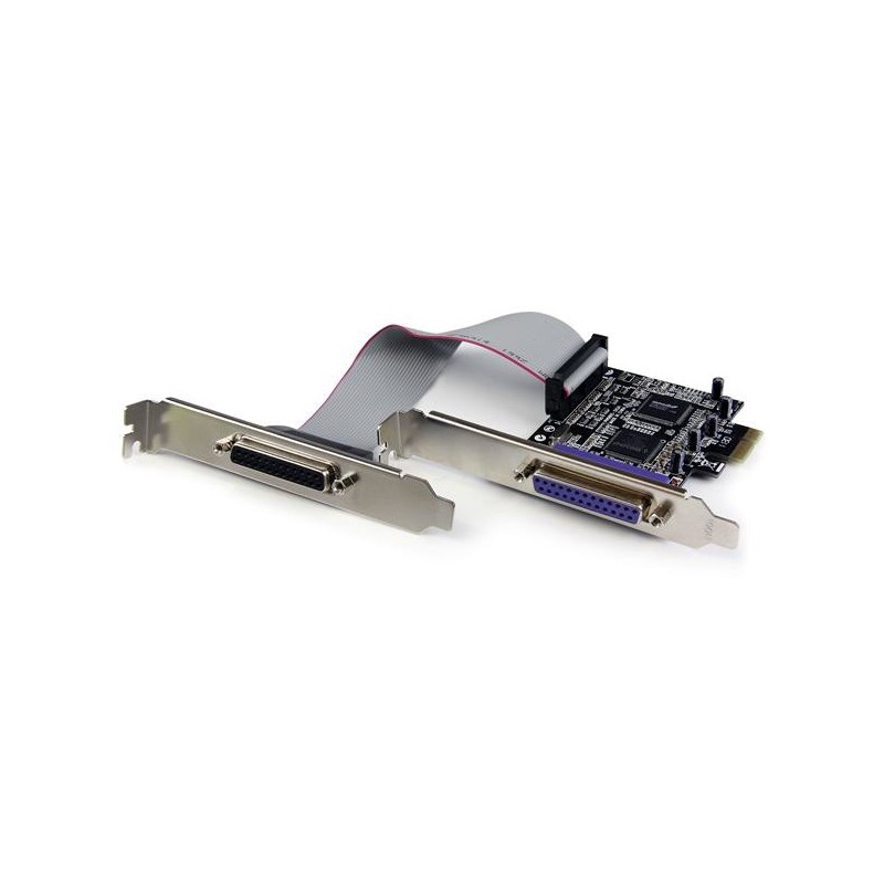 StarTech TARJETA ADAPTADOR PCI EXPRESS 2 PUERTOS PARALELO PERFIL BAJO