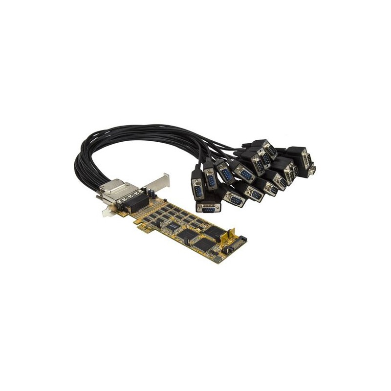 StarTech PCI EXPRESS TARJETA SERIE 16 PUERTOS CON 16 DB9 RS232