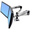 Ergotron LX SIDE BY SIDE DUAL ARM POLISHED ALUMINIUM