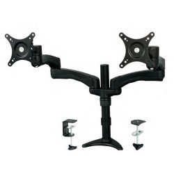 StarTech AJUSTABLE MONITOR DUAL DESK MOUNT / GROMMET CLAMP LCD ARM