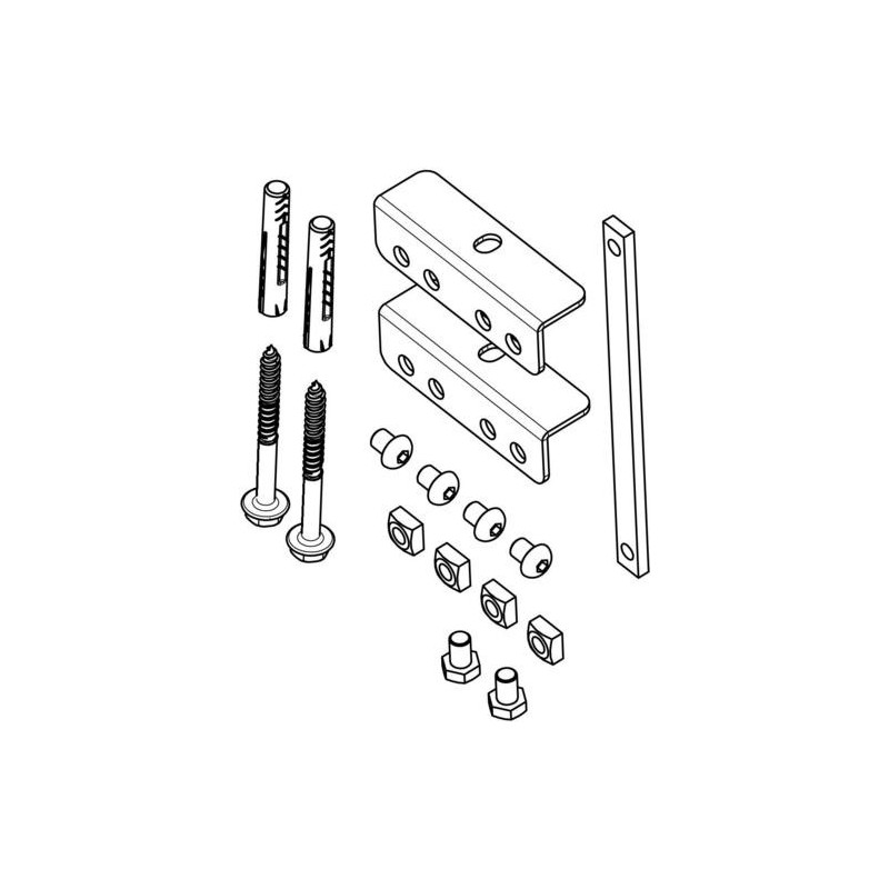 Vogel's PFA 9126 PFB 34XX BRACKET KIT NEGRO