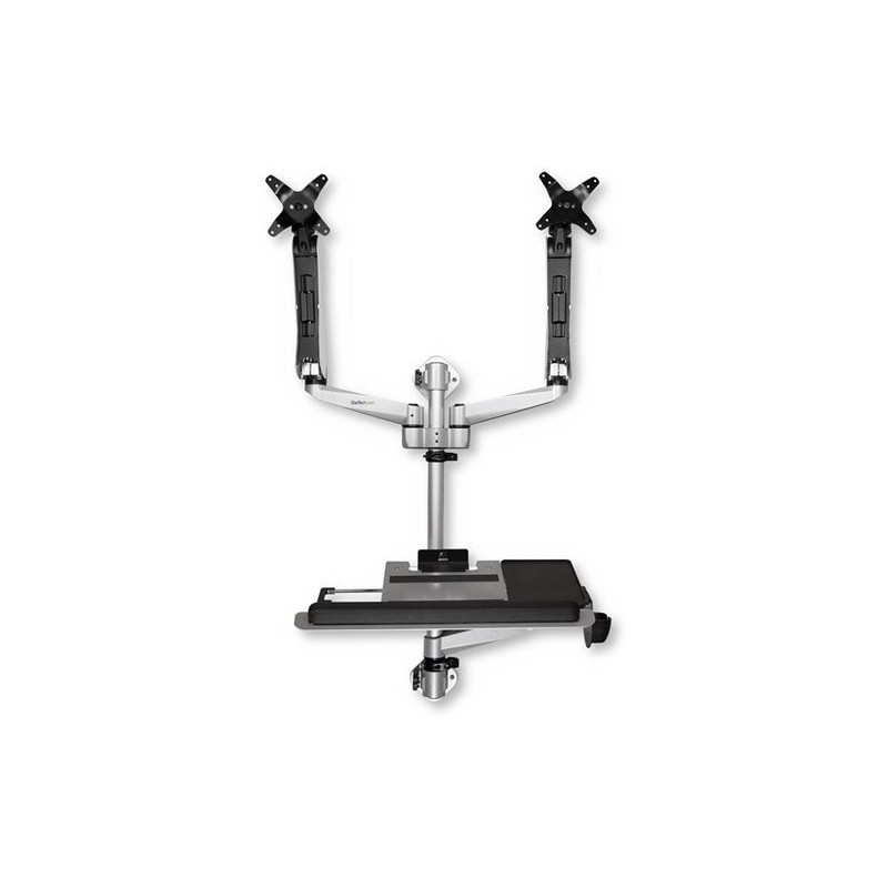 StarTech SOPORTE PARA MONTAJE EN PARED WORKSTATION PARA MONITOR DUAL H