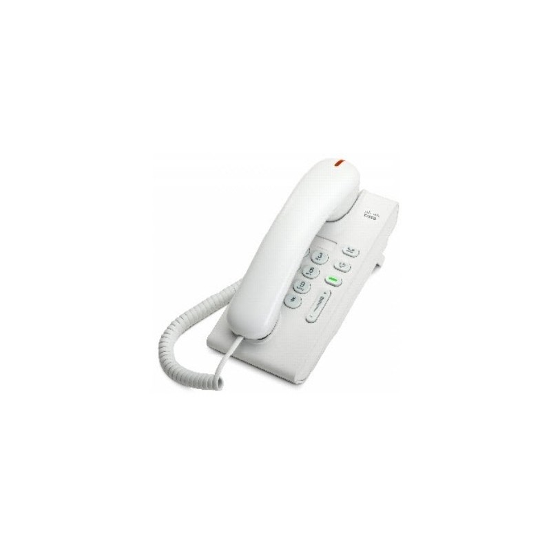 CISCO UNIFIED TELÉFONO IP 6901 BLANCO SLIMLINE AURICULAR