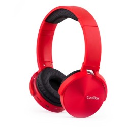 Coolbox AURICULARES BLUETOOTH COOLMETAL ROJO