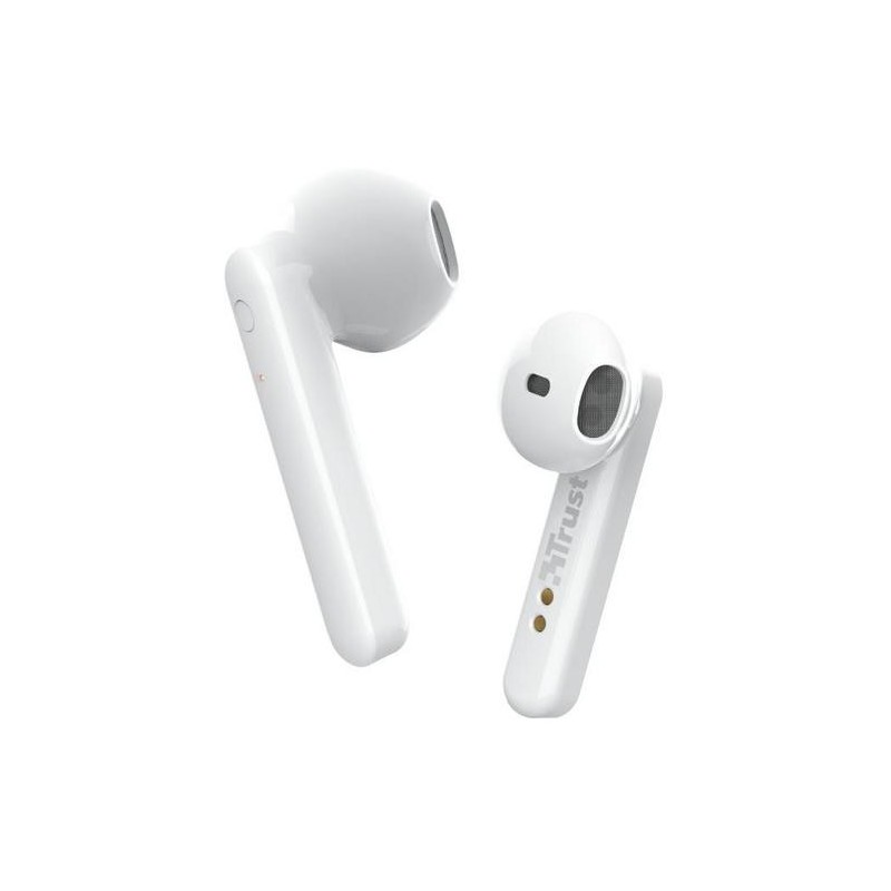 Trust AURICULARES BLANCO PRIMO TÁCTIL BLUETOOTH