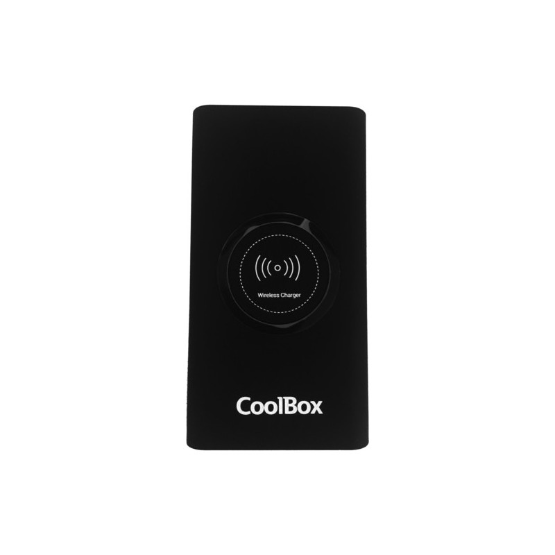 Coolbox BATERÍA EXTERNA POWERBANK QI 8000MAH NEGRO