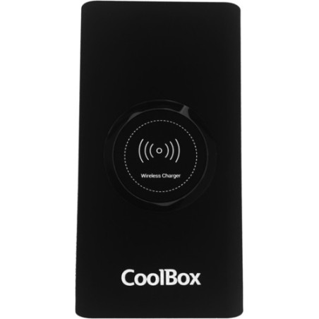 Coolbox BATERÍA EXTERNA POWERBANK QI 8000MAH NEGRO