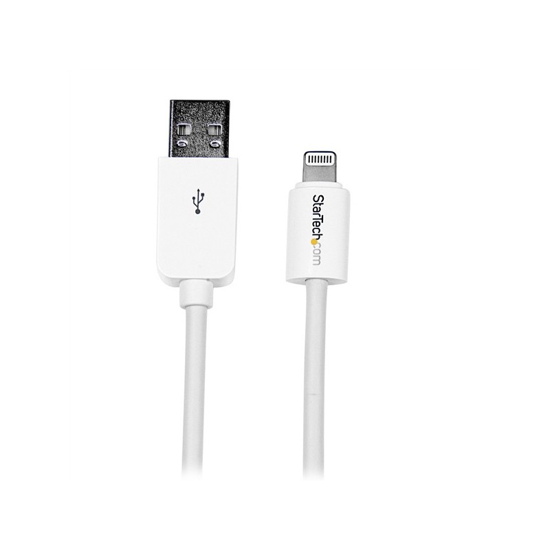 StarTech 1M BLANCO APPLE 8-PIN LUZ A CABLE USB IPHONE IPOD IPAD