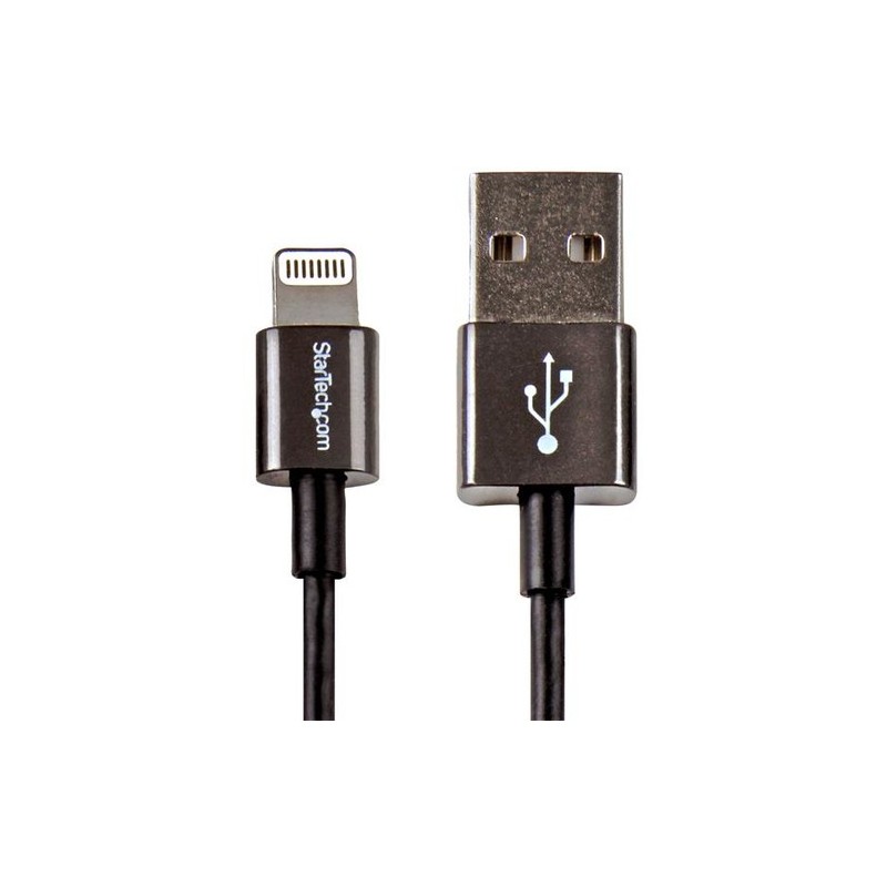 StarTech 1M METAL LUZ A CABLE USB-APPLE MFI CERTIFICADO