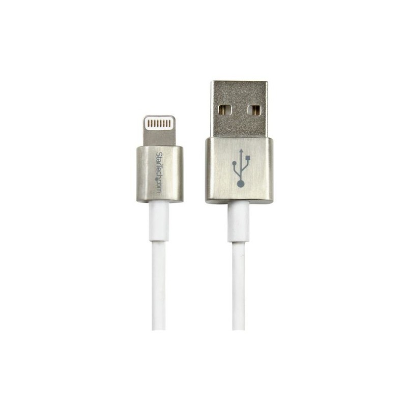 StarTech 1M METAL LUZ A CABLE USB-APPLE MFI CERTIFICADO